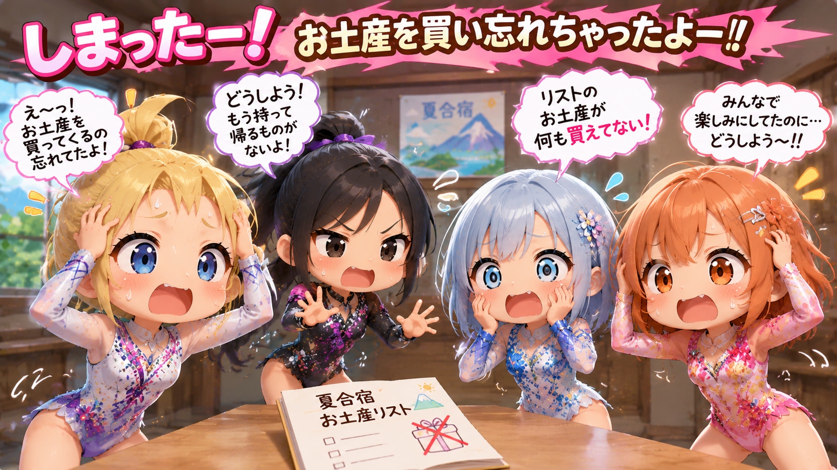 【新体操部、夏の忘れ物３】 | の人気AIイラスト・グラビア