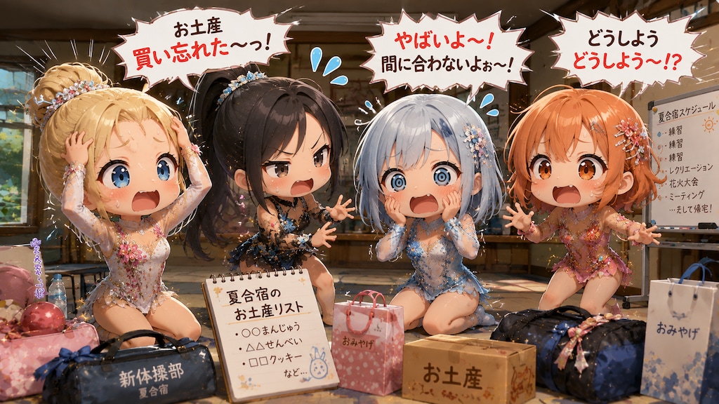 【新体操部、夏の忘れ物３】