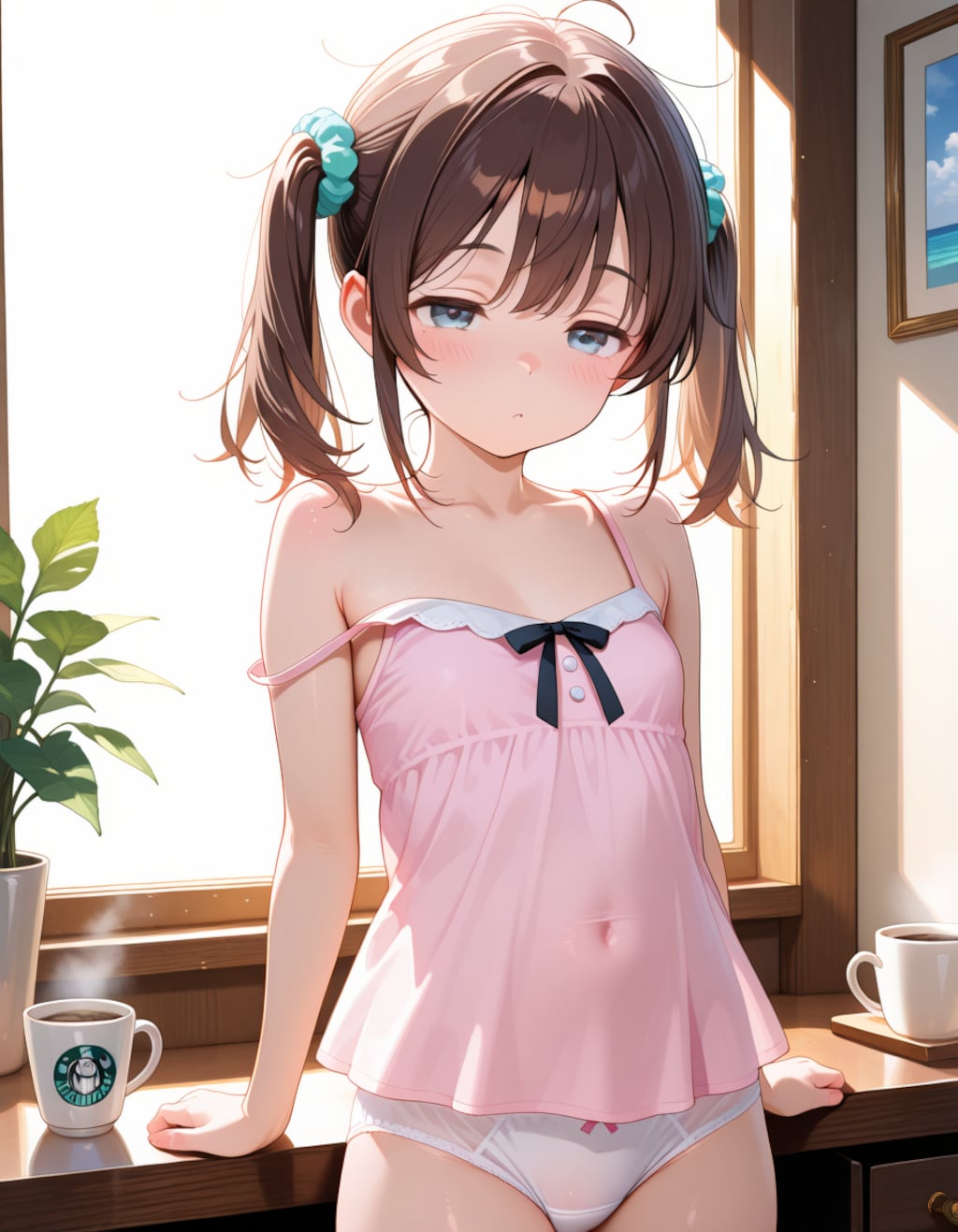 日曜の朝は早起き
