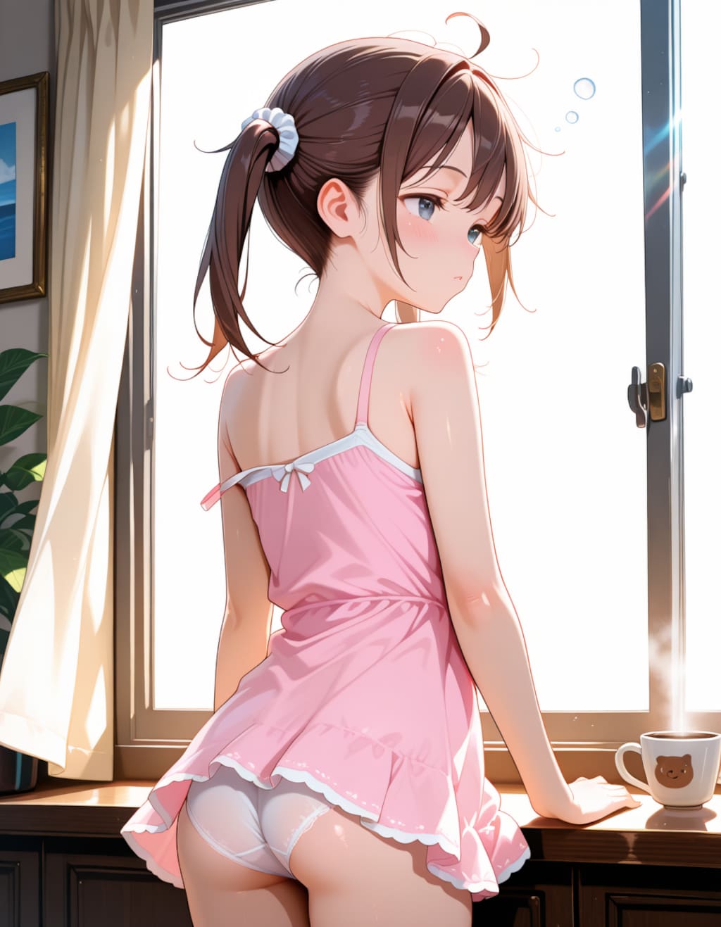 日曜の朝は早起き