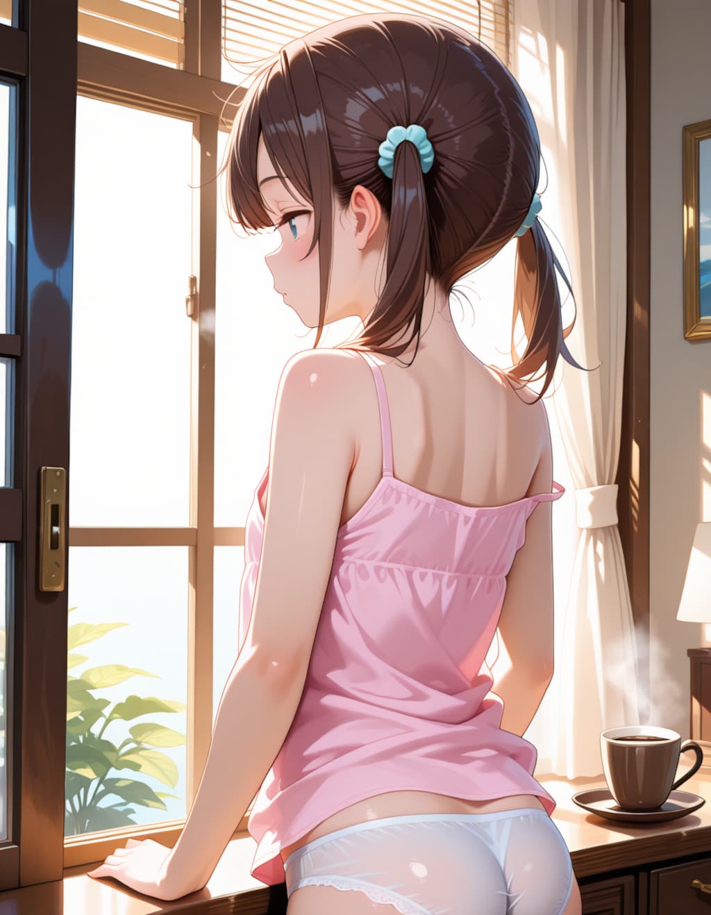 日曜の朝は早起き