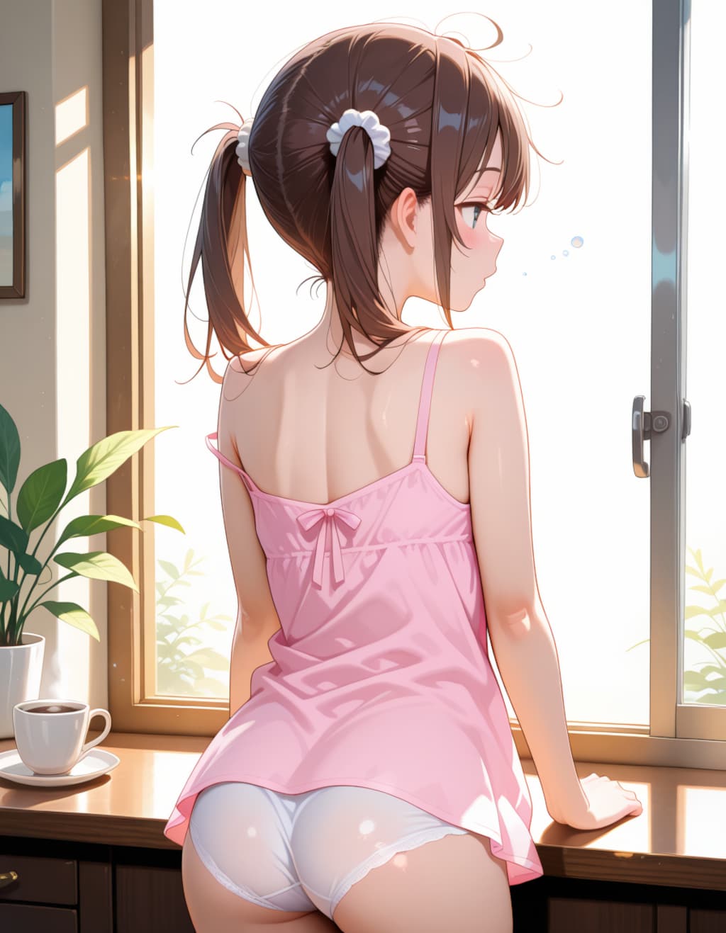日曜の朝は早起き