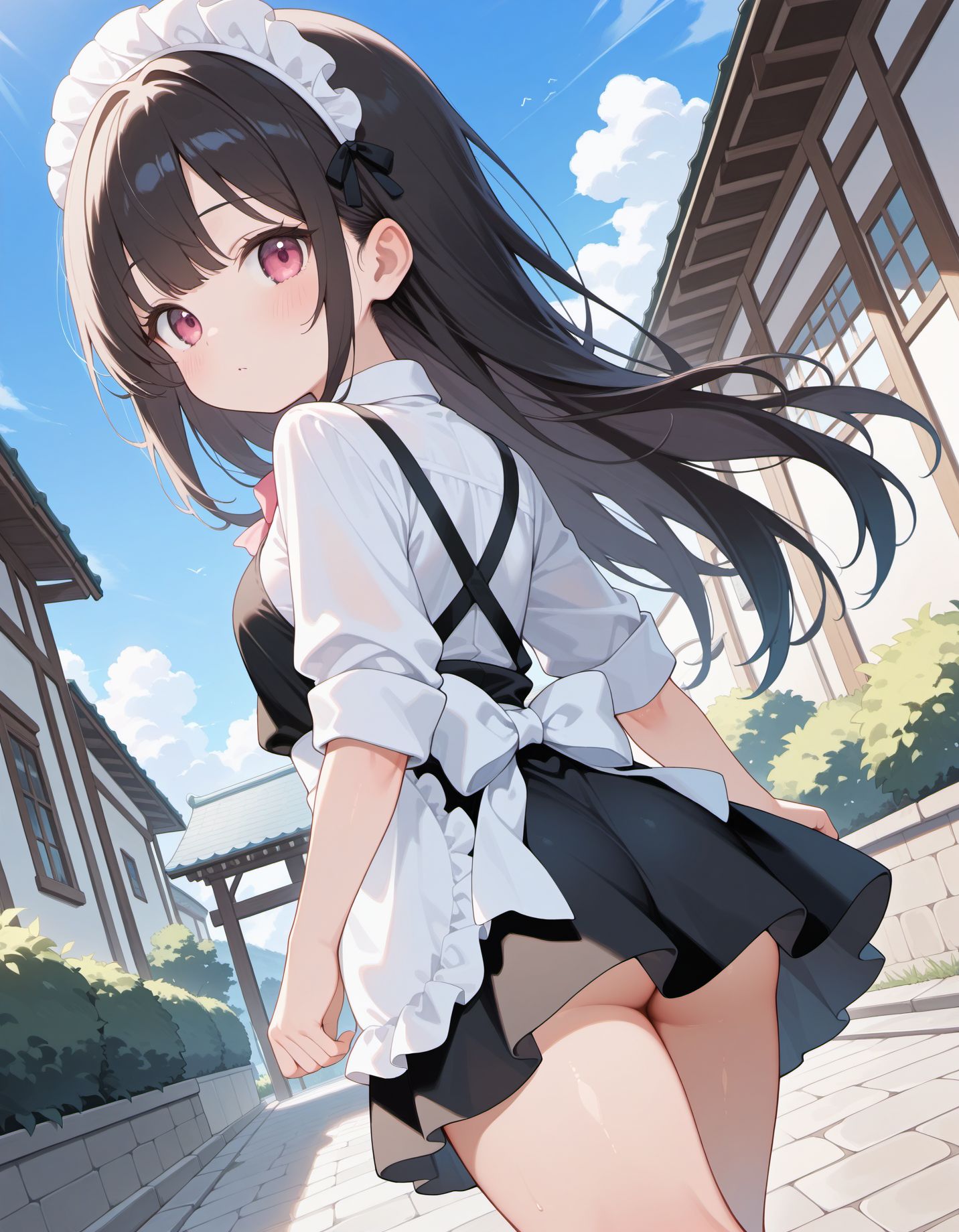 メイドさんについていく | の人気AIイラスト・グラビア