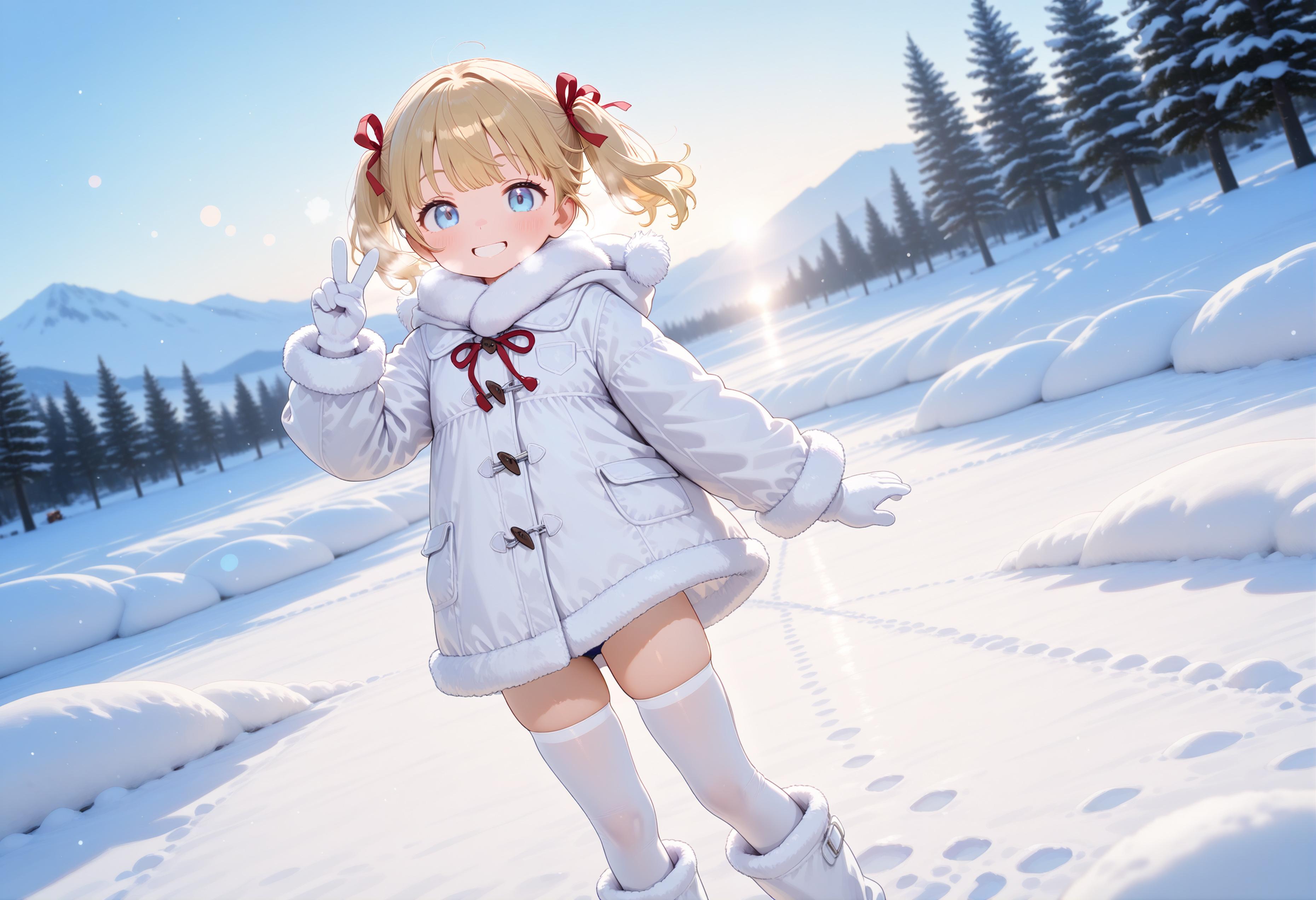 雪山のついんてちゃん