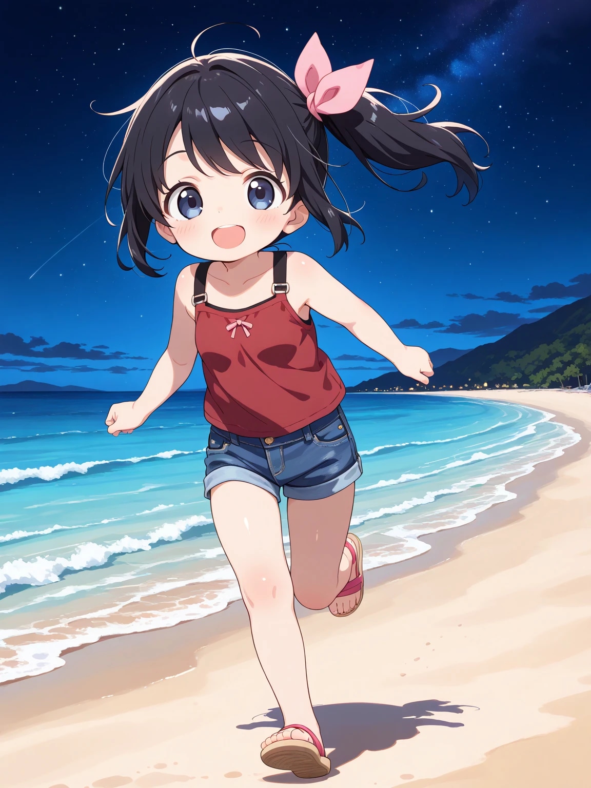 パンツスタイルなさやかちゃん