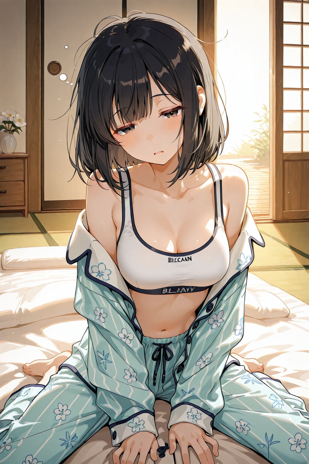 幼馴染の寝起き