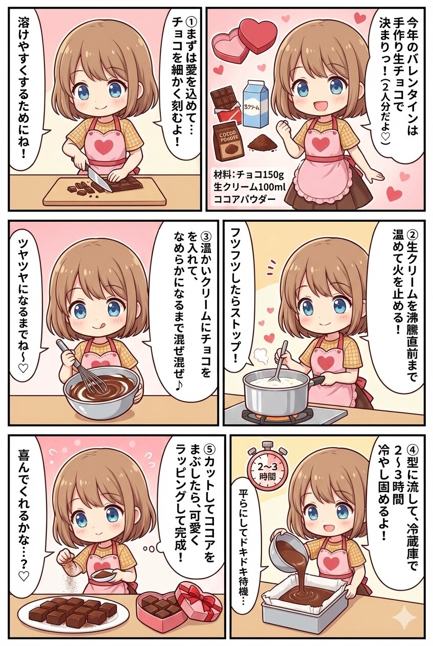 手作り生チョコ | の人気AIイラスト・グラビア