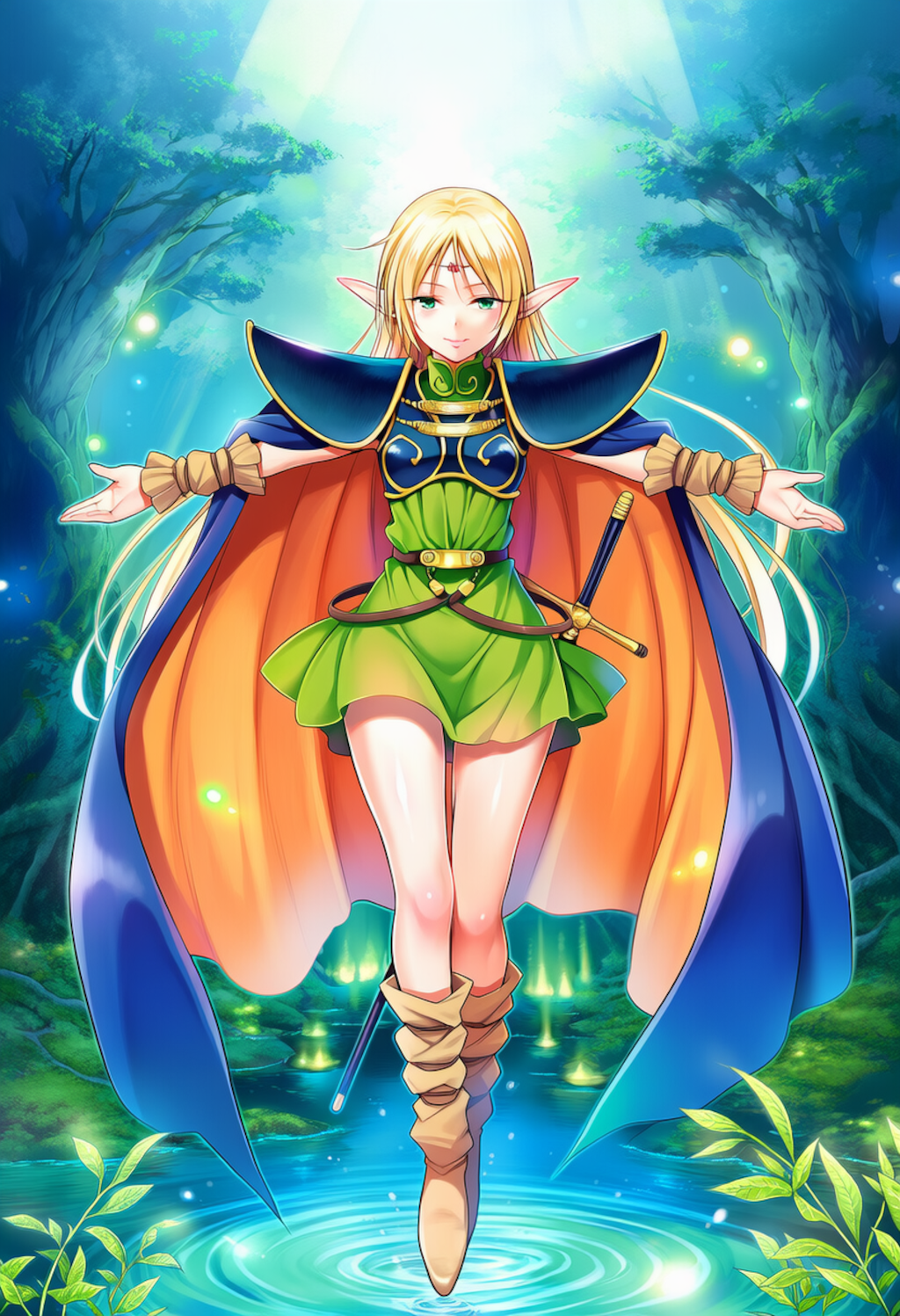 エルフの少女