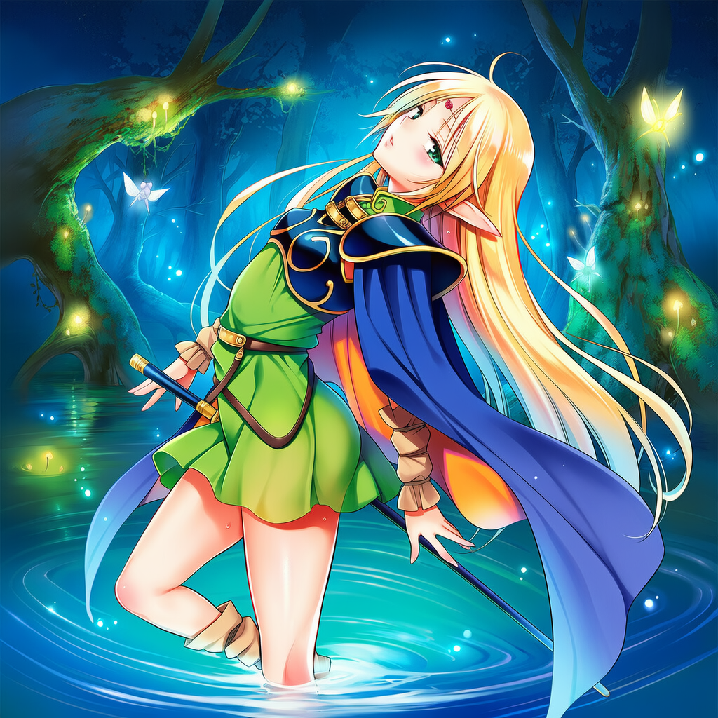 エルフの少女