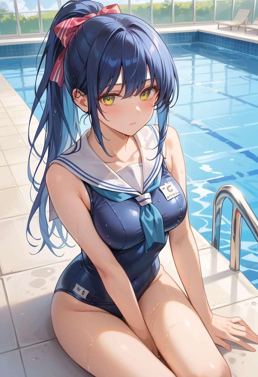 セーラー＋スク水 | の人気AIイラスト・グラビア