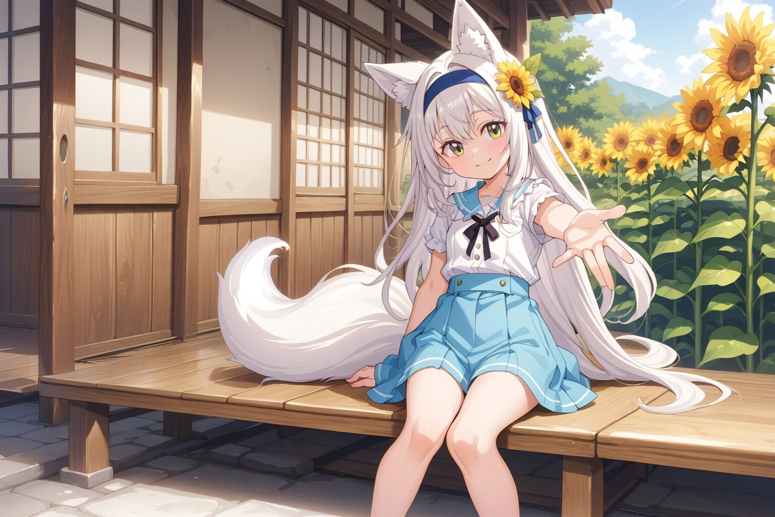 狐白 | の人気AIイラスト・グラビア