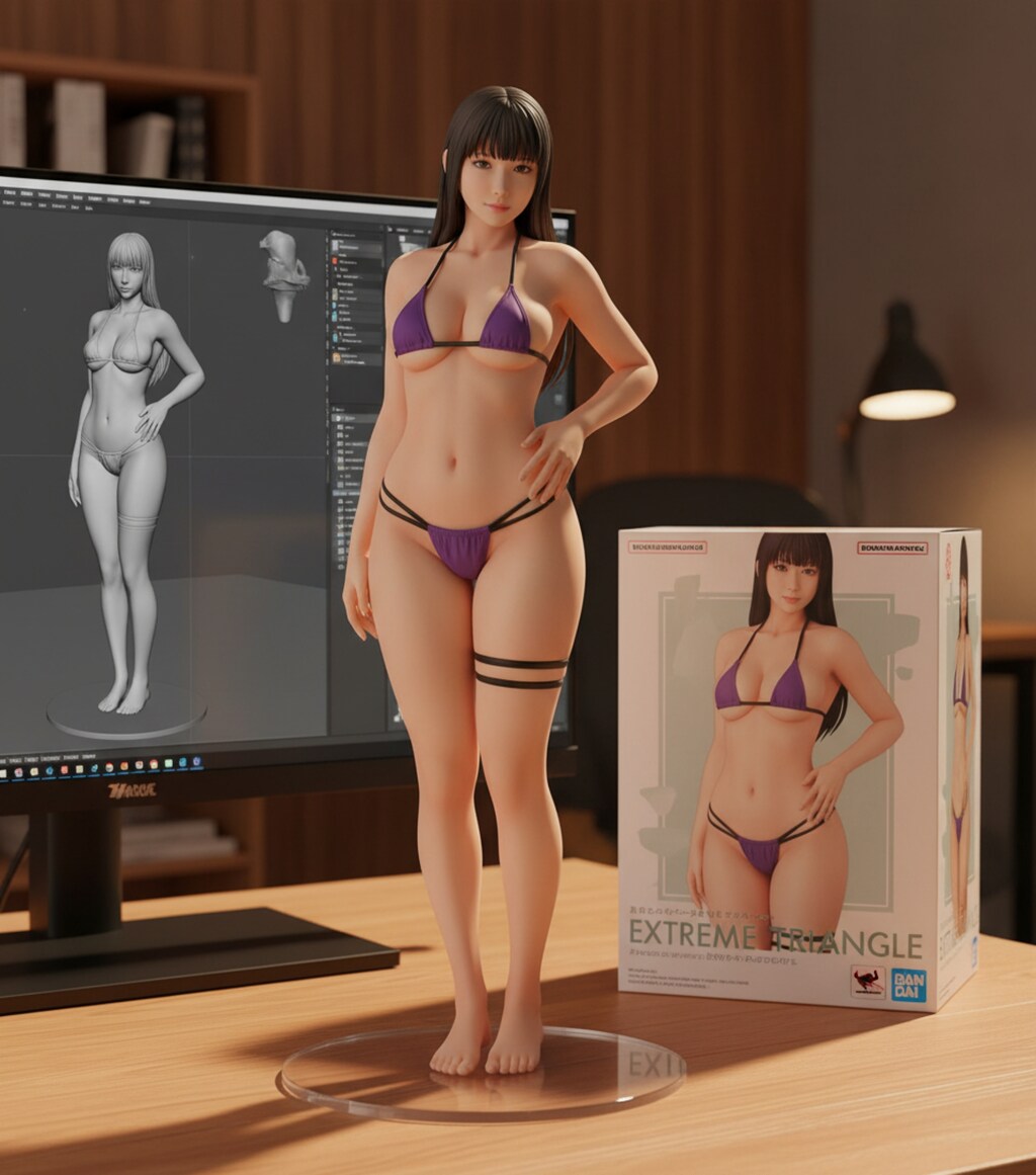 紫マイクロビキニフィギュア20251210