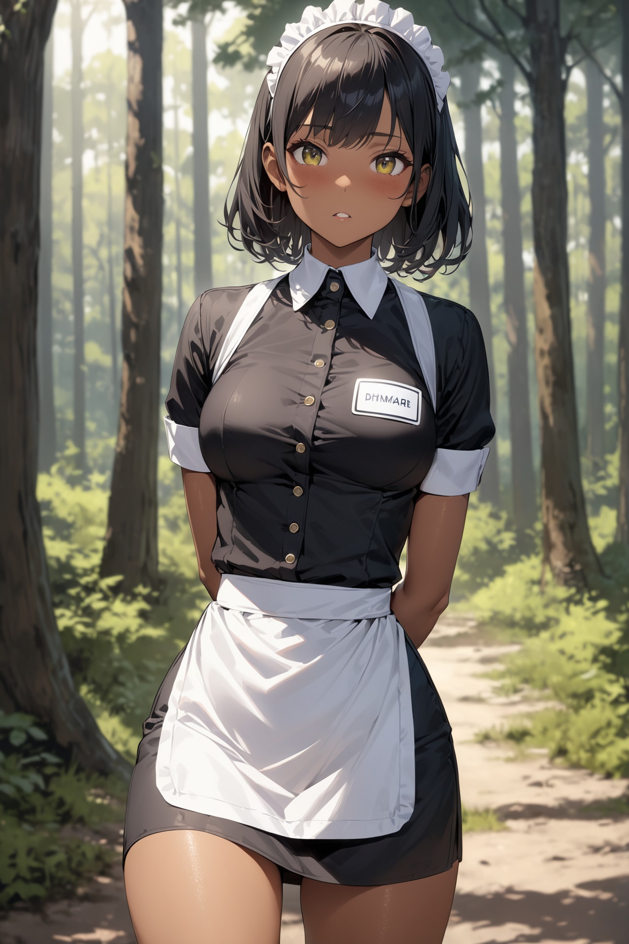 何かご用ですか？ | の人気AIイラスト・グラビア