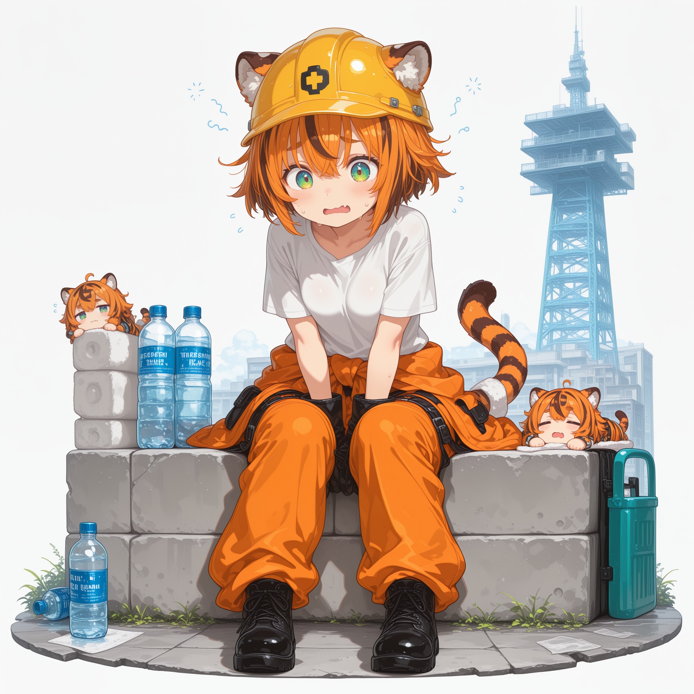 熱中症にご用心 | の人気AIイラスト・グラビア