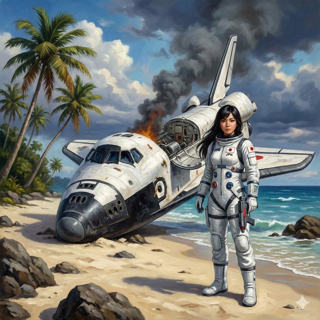 宇宙船で不時着 | の人気AIイラスト・グラビア