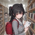 図書館の 3枚目