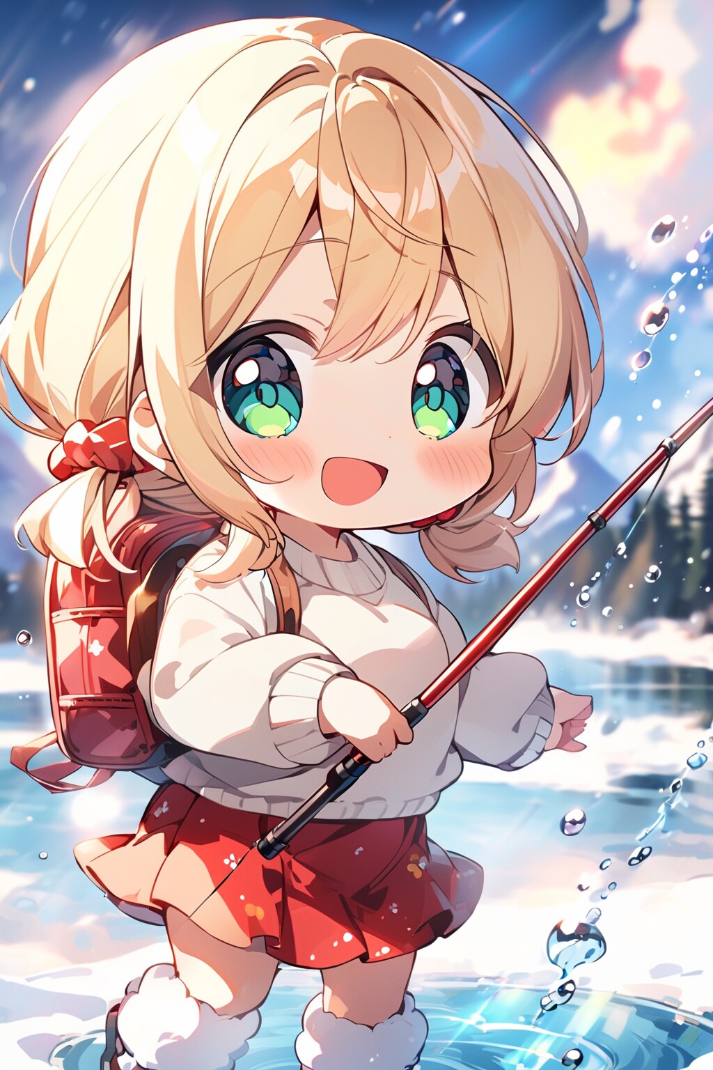 氷上釣りやります。