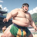 お相撲さんの勝負服 3枚目