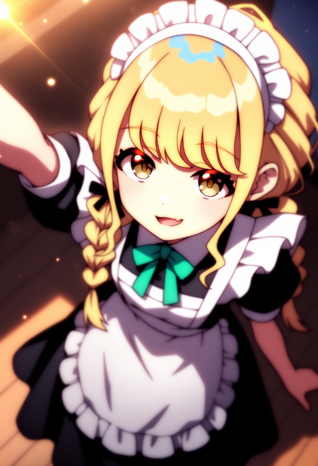 メイドカフェでバイトする藤田ことね