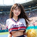 露出チアガール04 4枚目