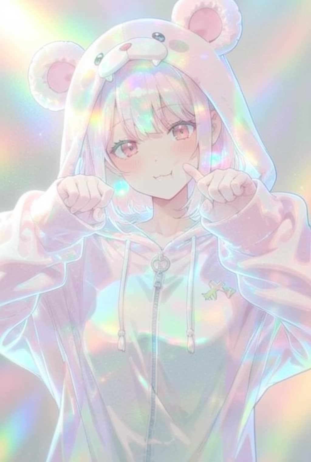 ２　着ぐるみ少女　ガオー