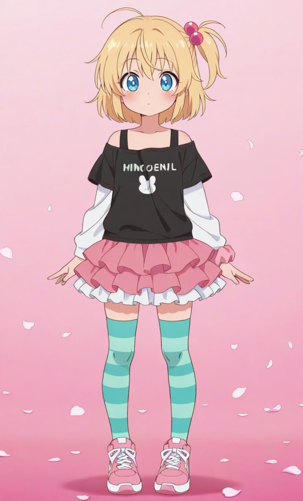 ピンクのスカート5☆
