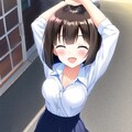 学校帰りのJKちゃん 2枚目