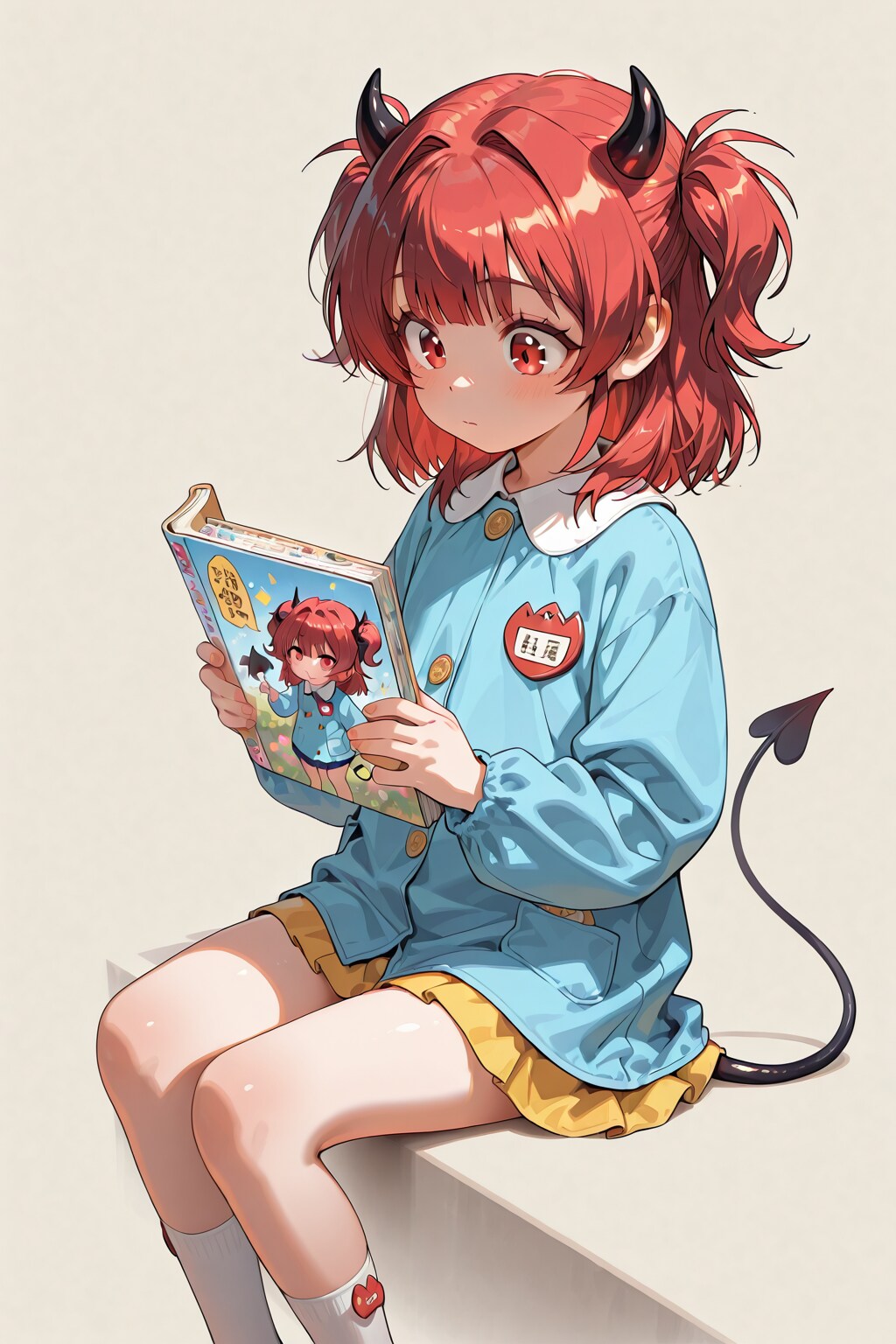 魔王の娘さんとバレー部主将さん(昔)