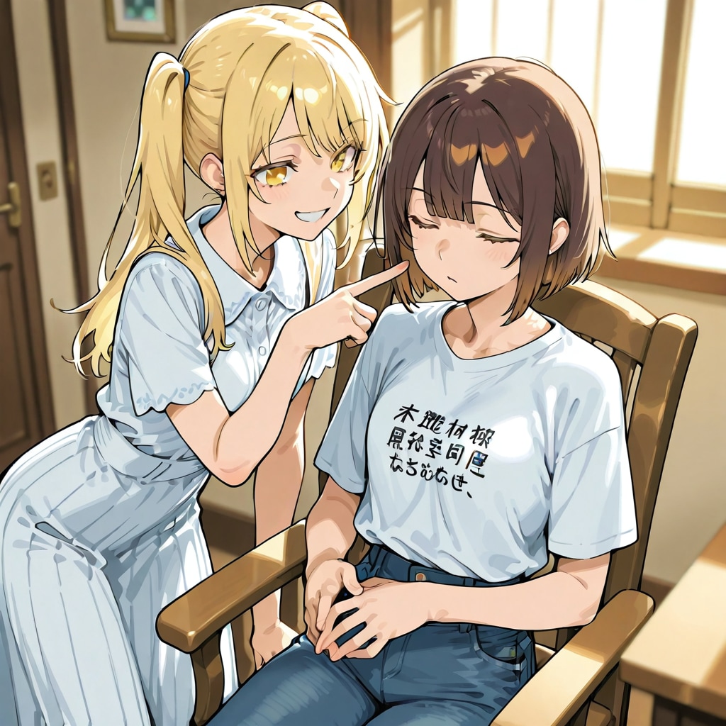 ちゃんとかかった～？ | の人気AIイラスト・グラビア