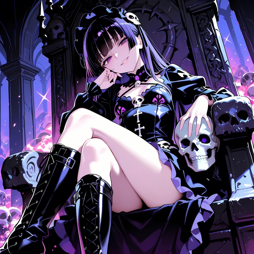 💀ドクロコーデ……？