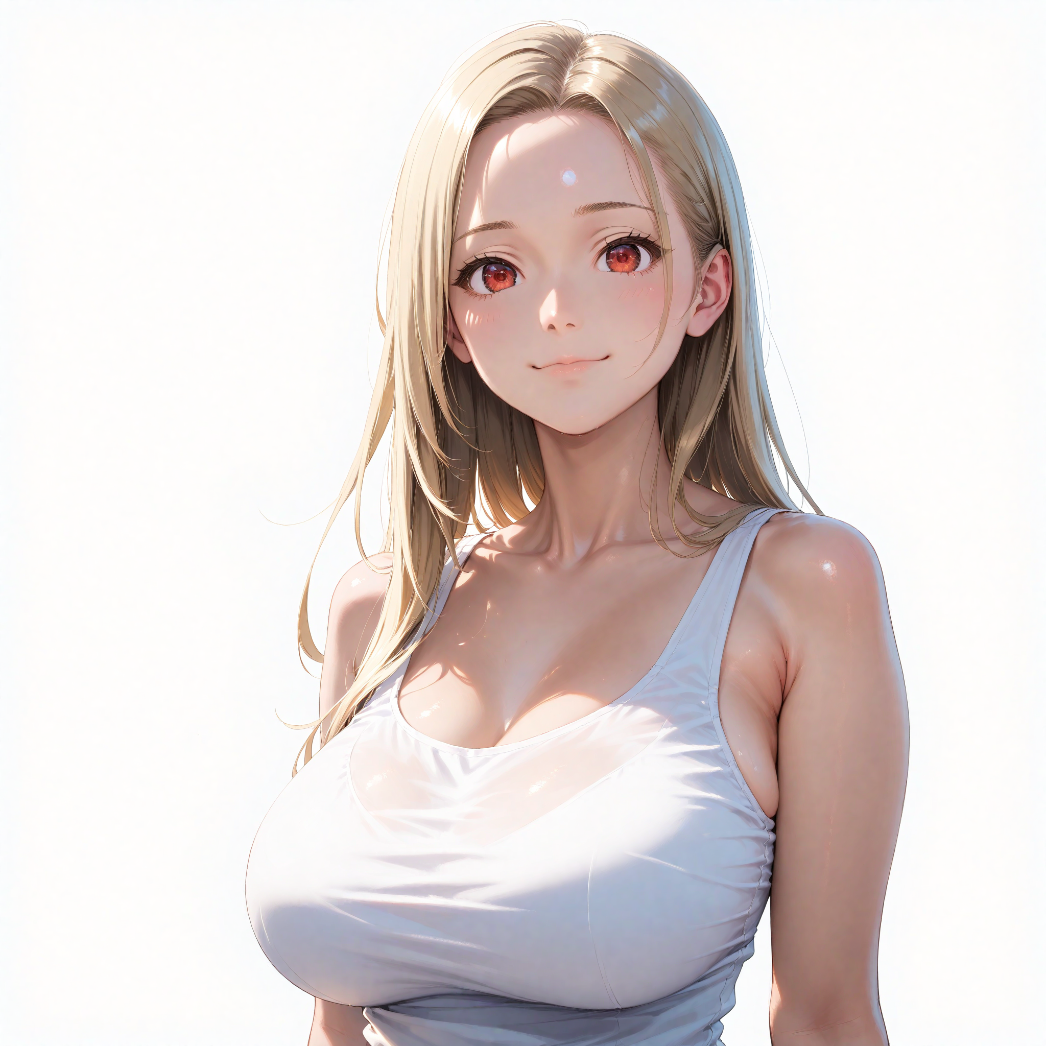 金髪ギャル タンクトップ | の人気AIイラスト・グラビア