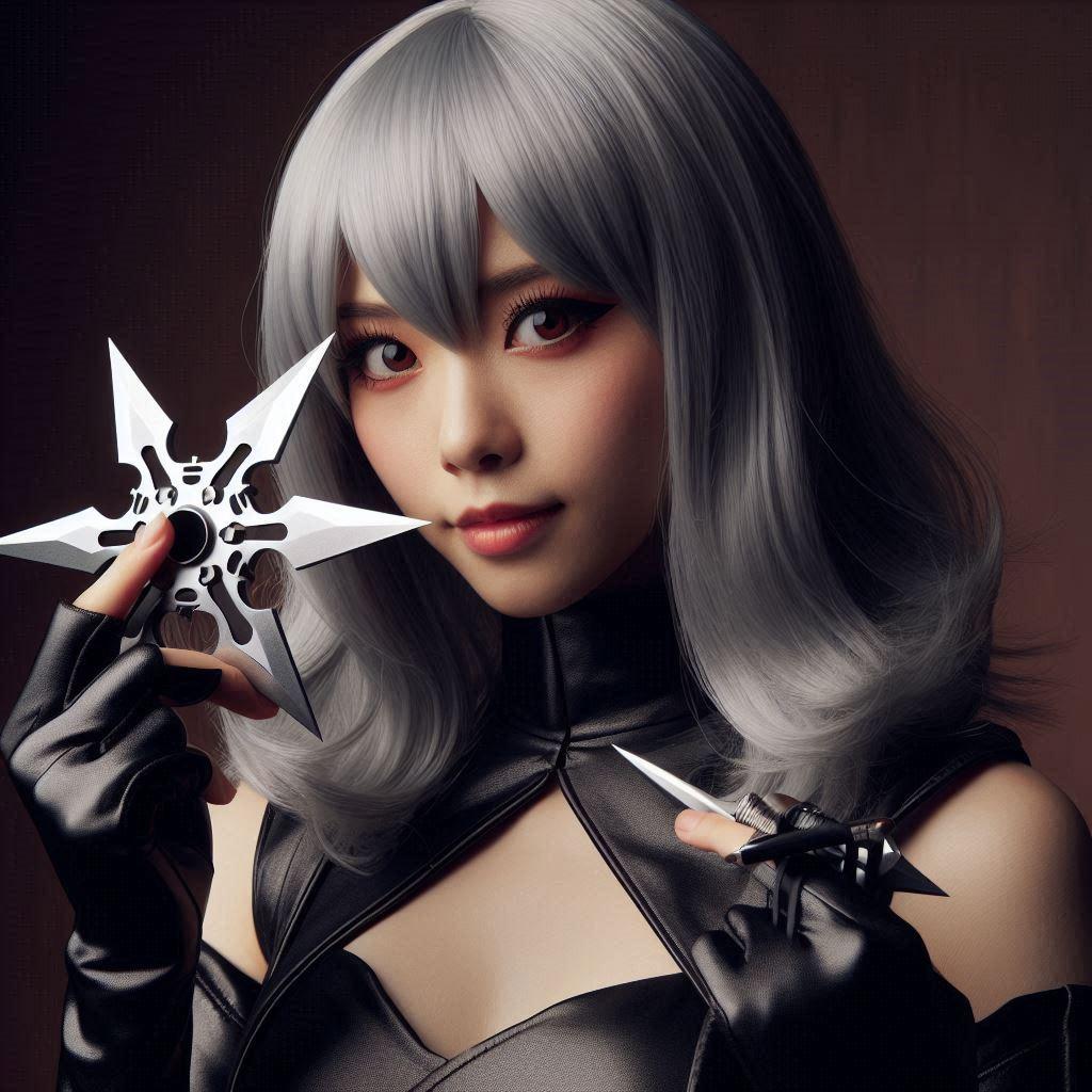 ニンジャ体験してまぁ～す