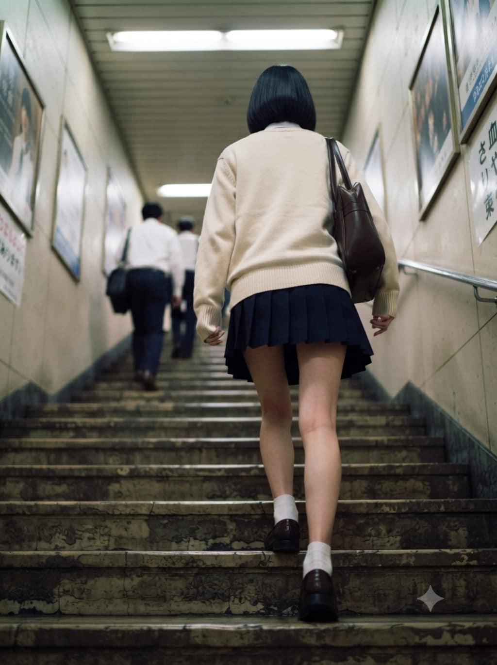 階段で風を願って