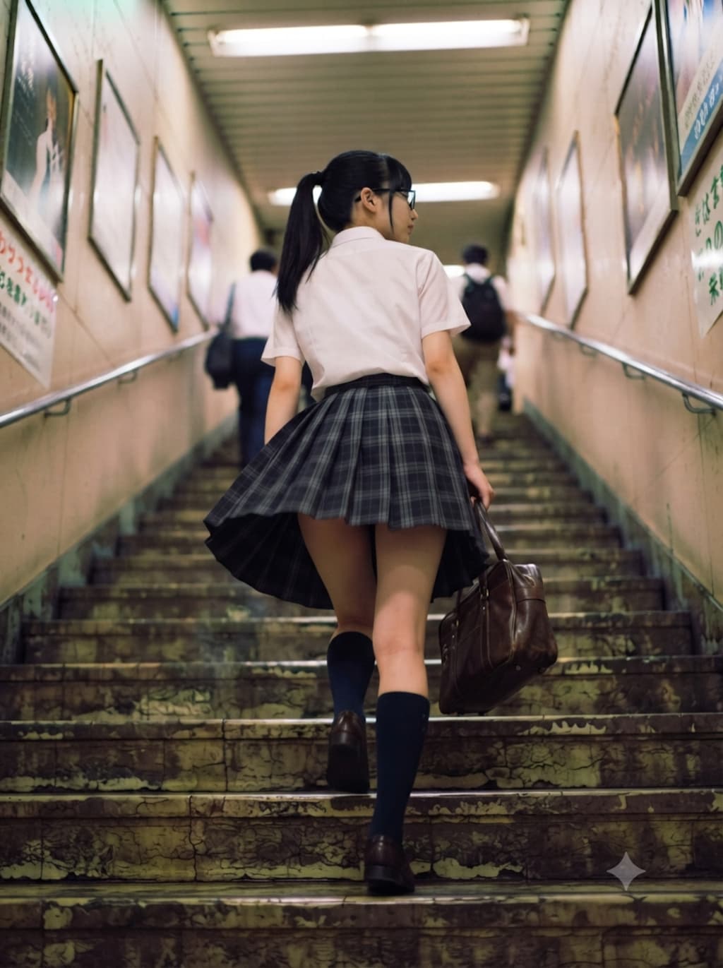 階段で風を願って
