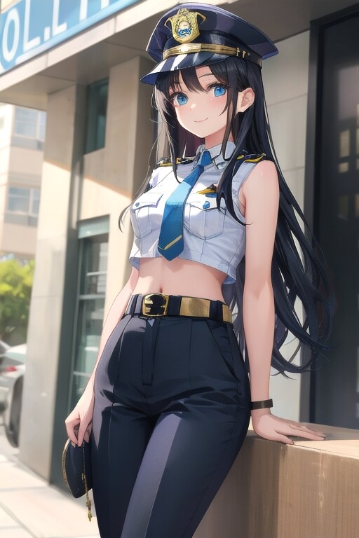 かっこかわいい婦警