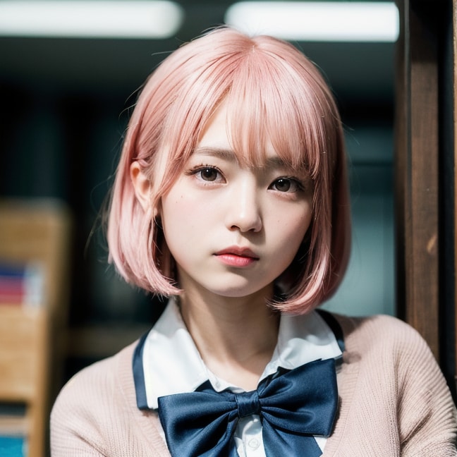 図書室 | の人気AIイラスト・グラビア