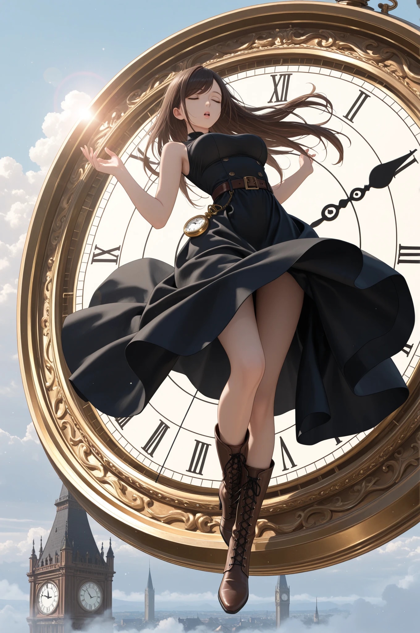 ノースリーブ | の人気AIイラスト・グラビア