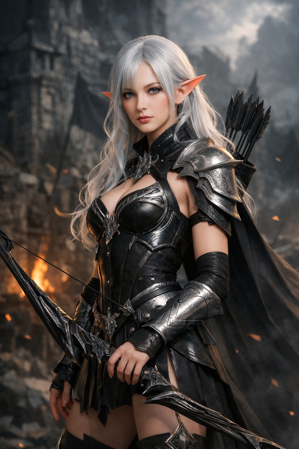 エルフの女戦士