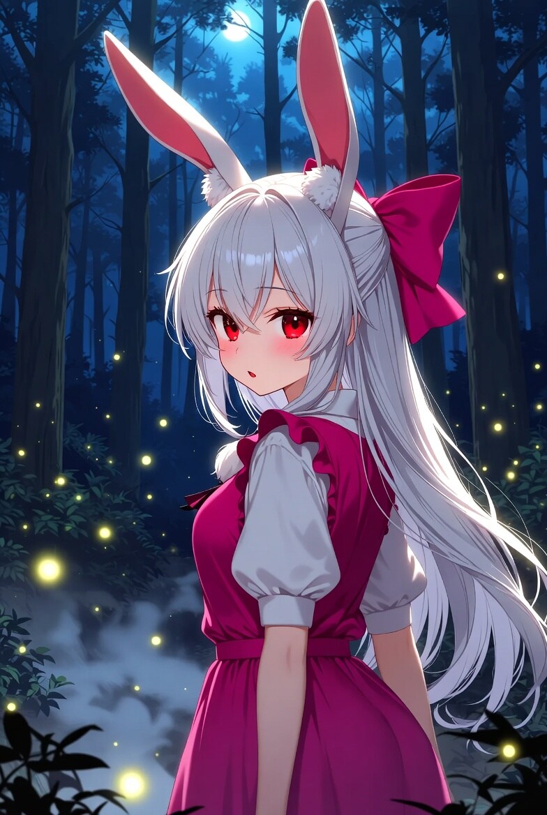 夜の兎娘