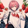 いちごとピンク短髪少年♥（12枚） 8枚目
