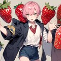 いちごとピンク短髪少年♥（12枚） 10枚目