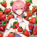 いちごとピンク短髪少年♥（12枚） 5枚目