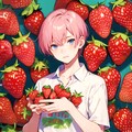 いちごとピンク短髪少年♥（12枚） 3枚目