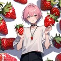 いちごとピンク短髪少年♥（12枚） 7枚目