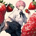 いちごとピンク短髪少年♥（12枚） 11枚目