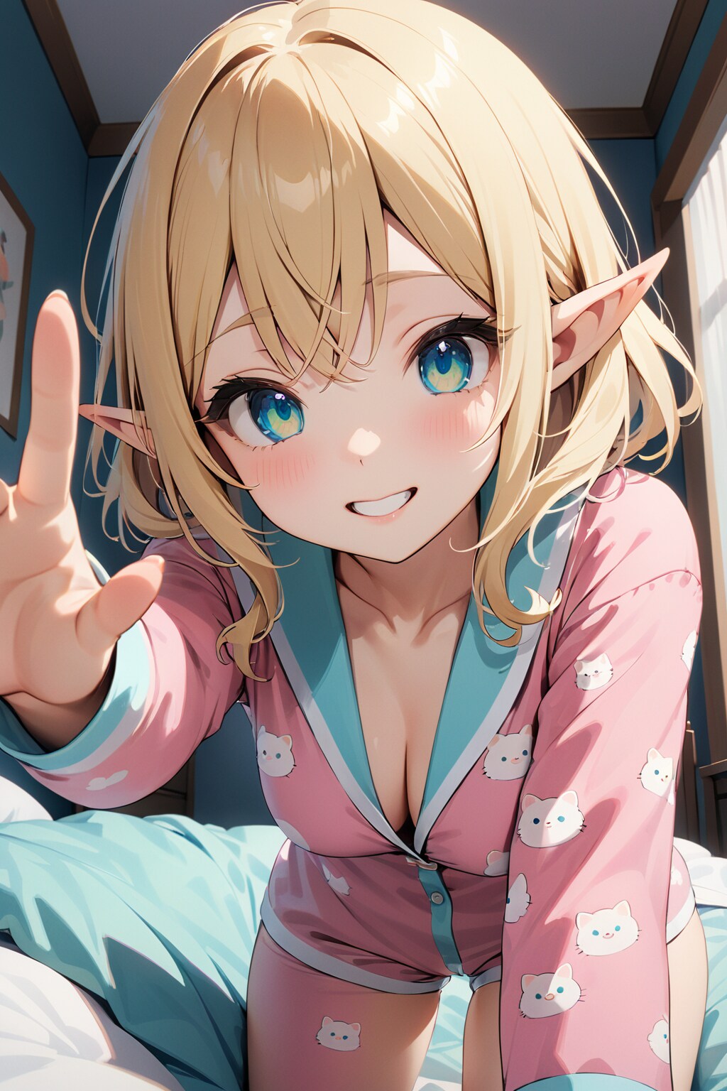 エルフさんに起こされる朝