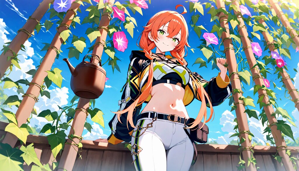 朝顔 - 獅子堂あかり / にじさんじ