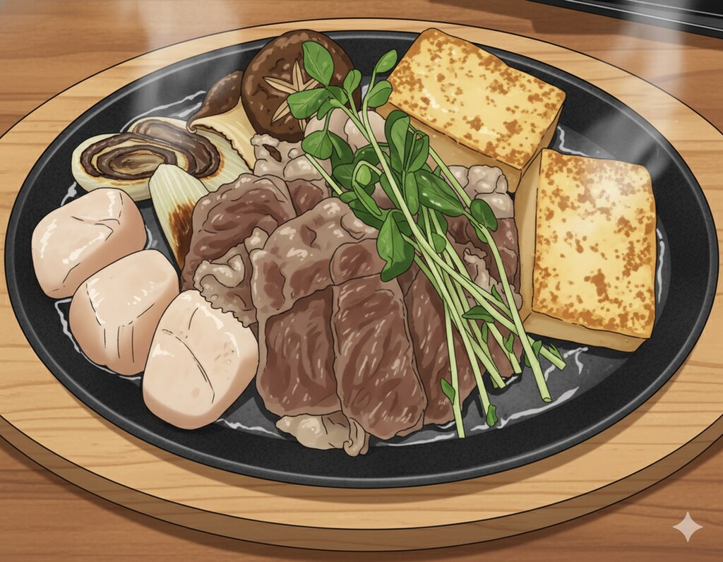 今夜はすき焼き！