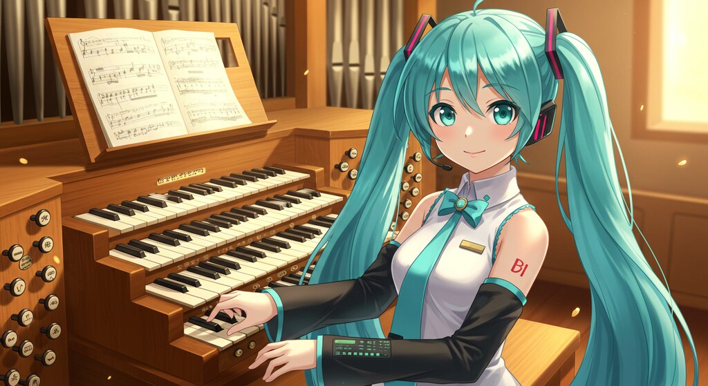 初音ミクとパイプオルガン　　　リメイク版