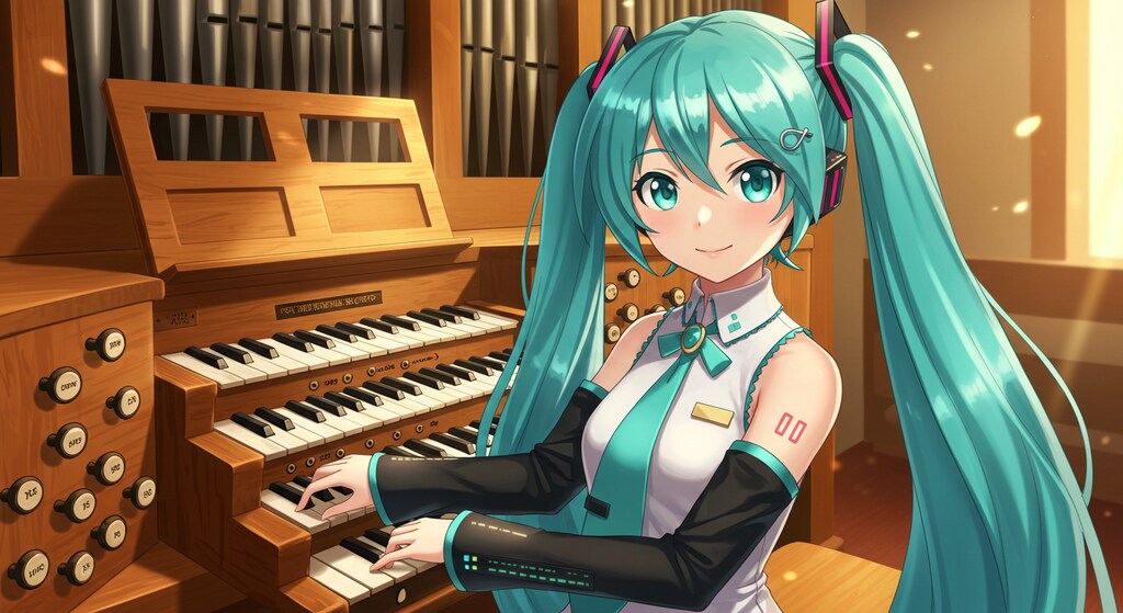 初音ミクとパイプオルガン　　　リメイク版